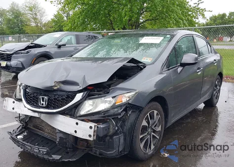 2013 Honda Civic Ex from USA, damaged, VIN 19XFB2F87DE249311
